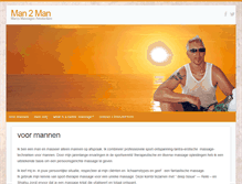 Tablet Screenshot of marcsmassagesamsterdam.com